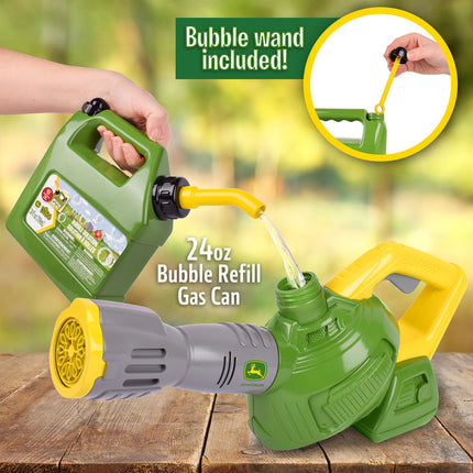 John Deere Bubble Leaf Blower & Refill Can
