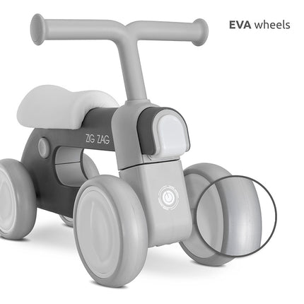 Ride On Bike - Zig Zag - Grey