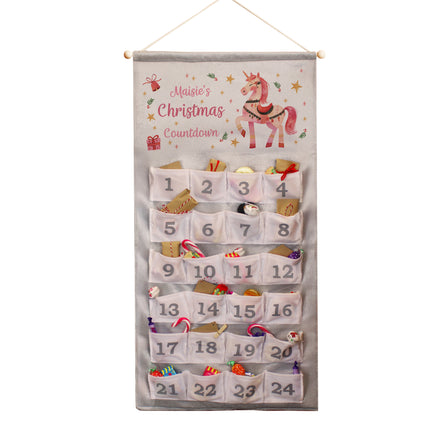 Unicorn Advent Calendar - Personalised
