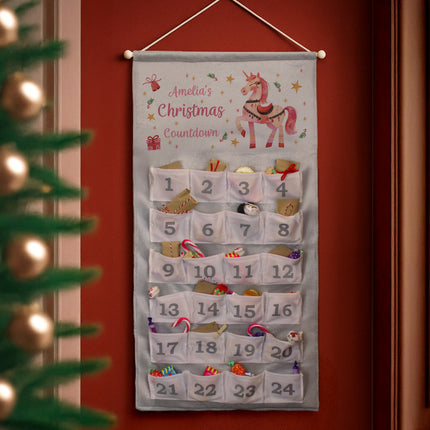 Unicorn Advent Calendar - Personalised