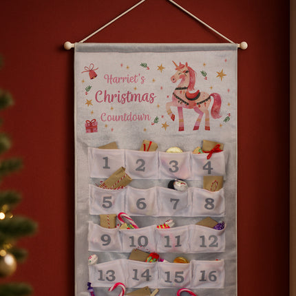 Unicorn Advent Calendar - Personalised
