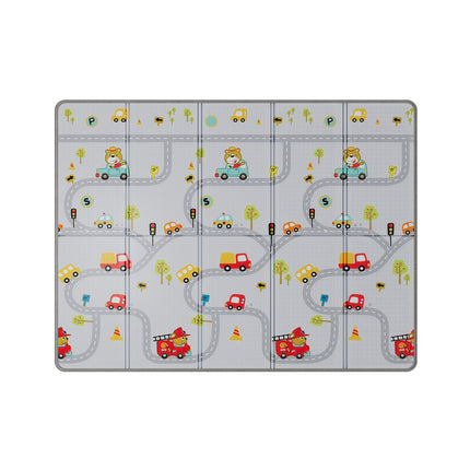 Alphabet & Roads Reversible Toddler Play Mat
