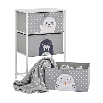 Arctic 3 Drawer Storage Chest