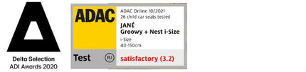 Jane Groowy i-Size Car Seat, 60-150cm, 9m-12 Years