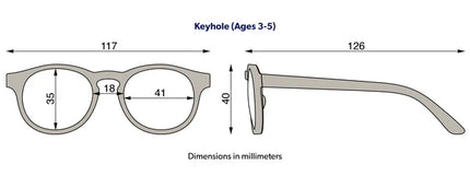 Babiators Original Keyhole Sunglasses  - Cocoa Cloud