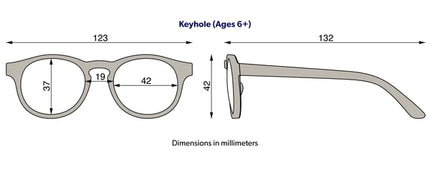 Babiators Original Keyhole Sunglasses - Moon Cherry