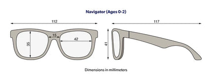 Babiators Polarised Navigator Sunglasses - Perfectly Papaya