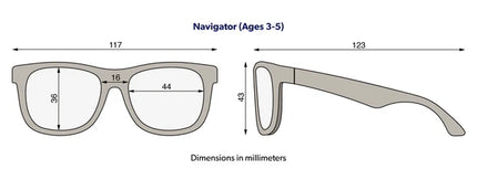 Babiators Polarised Navigator Sunglasses - Perfectly Papaya