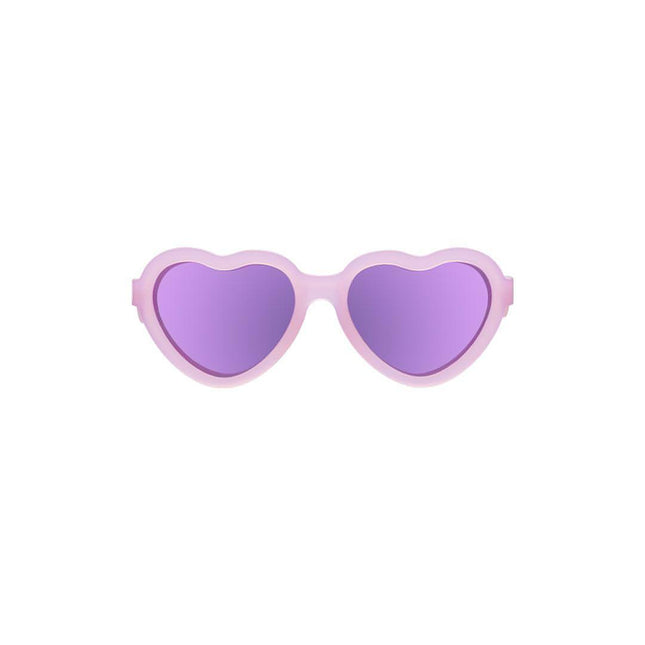 Babiators Polarised Heart Sunglasses - Frosted Pink