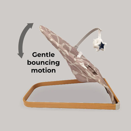 Baby Bouncer with Toy Bar - Giraffe