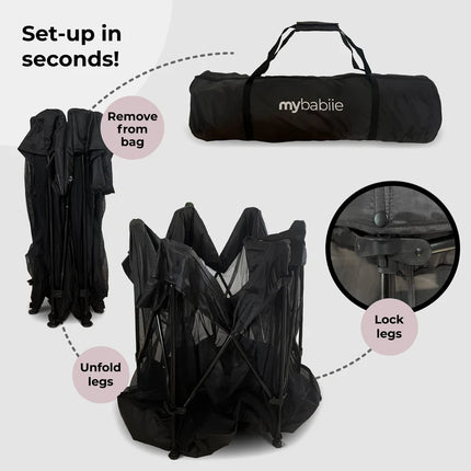 Baby Playpen - Black