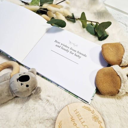 Best Wishes For Baby - Baby Shower Guestbook