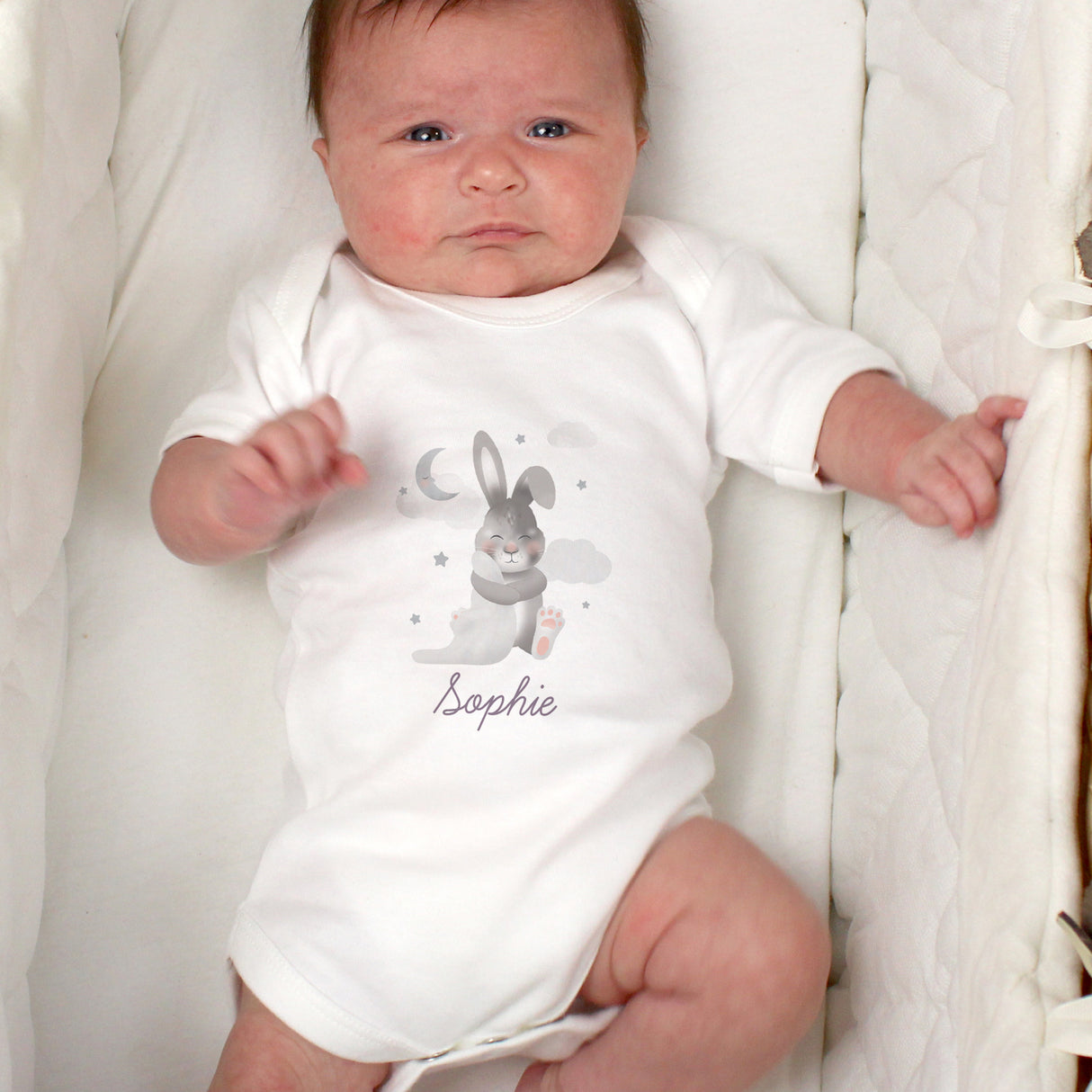 Baby Bunny Vest - Personalised | 0 - 3 Months