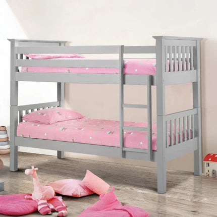 Barcelona Bunk Bed - Dove Grey