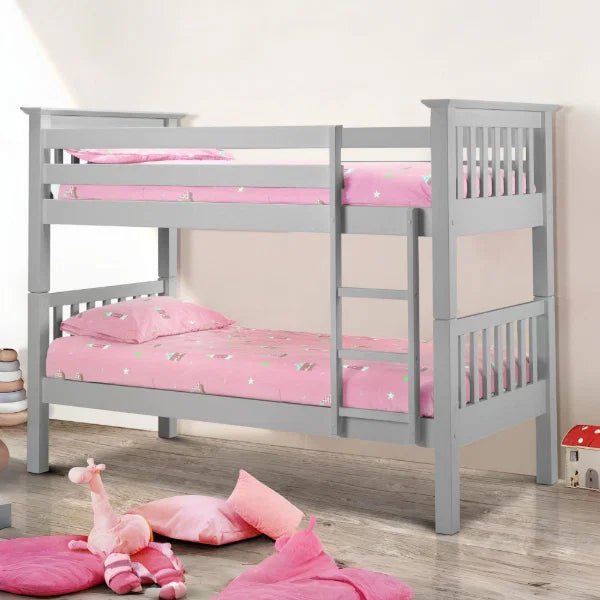 Barcelona Bunk Bed - Dove Grey