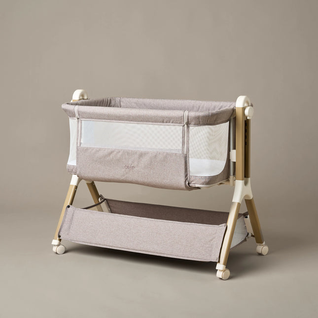 Cloud Bedside Crib - Nutmeg