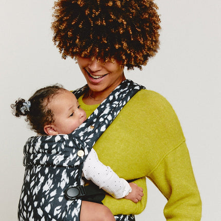 Nomad Air Monochrome Print Baby Carrier - Orca