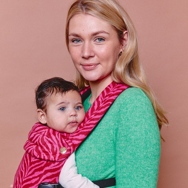 Nomad Air Animal Print Baby Carrier - Flaming Zebrano