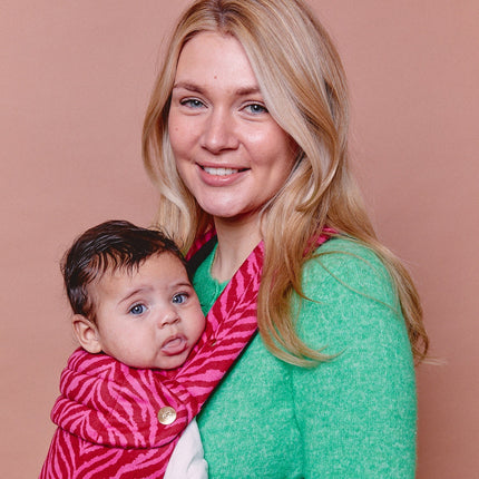 Nomad Air Animal Print Baby Carrier - Flaming Zebrano