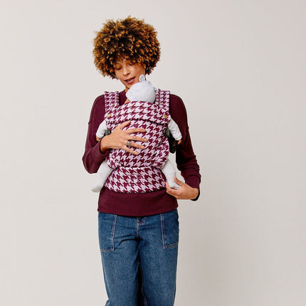 Nomad Air Houndstooth Baby Carrier - Harlow Sweet Lilac