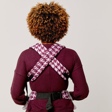 Nomad Air Houndstooth Baby Carrier - Harlow Sweet Lilac