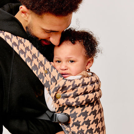 Nomad Air Houndstooth Baby Carrier - Harlow Toffee