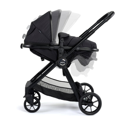 Mimi Travel System + Coco Car Seat + Isofix Base - Black