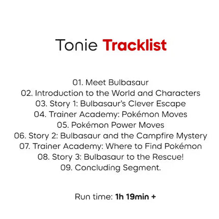Pokemon - Bulbasaur Tonie