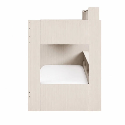 Camelot Bunk Bed with Stairs - Nordic White