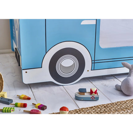 Campervan Bed - Light Blue