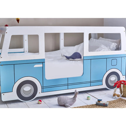 Campervan Bed - Light Blue