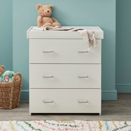 Caro Mini 2 Piece Room Set - White Wash