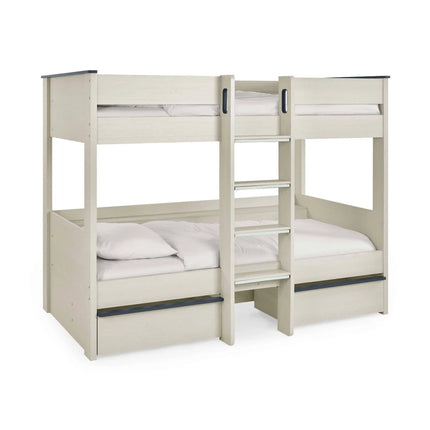 Celeste Bunk Bed with Drawers - Nordic White