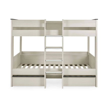 Celeste Bunk Bed with Drawers - Nordic White