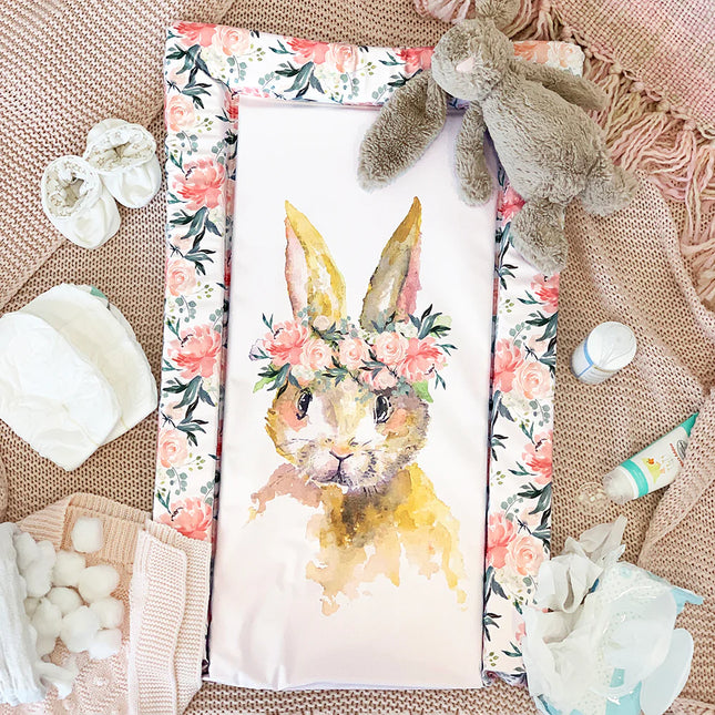 Changing Mat - Watercolour Rabbit