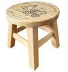 Digger Wooden Stool - Personalised