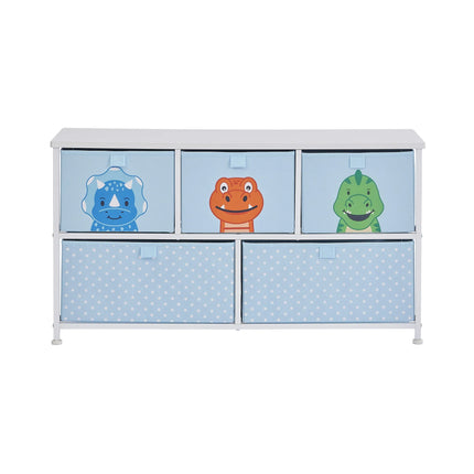 Dinosaur 5 Drawer Storage Chest