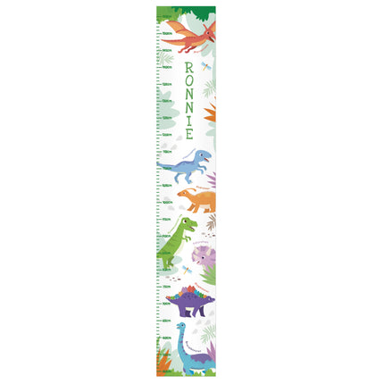 Dinosaur Height Chart - Personalised