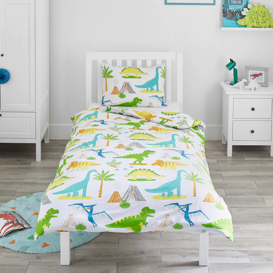 Dinosaur World Duvet Set - Cot Bed | Toddler Bed