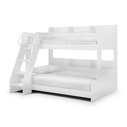 Domino Triple Sleeper Bunk Bed - White