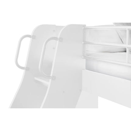 Domino Triple Sleeper Bunk Bed - White
