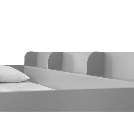 Domino Triple Sleeper Bunk Bed - Light Grey