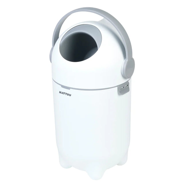 Dropy Nappy Bin - White