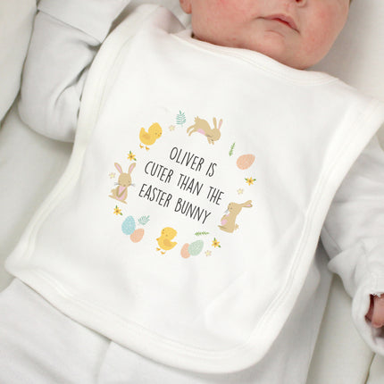 Easter Baby Bib - Personalised | 0 -3 Months