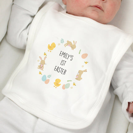 Easter Baby Bib - Personalised | 0 -3 Months