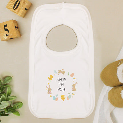 Easter Baby Bib - Personalised | 0 -3 Months
