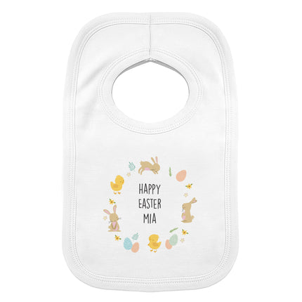 Easter Baby Bib - Personalised | 0 -3 Months