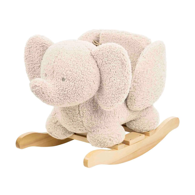Elephant Rocker - Ecru