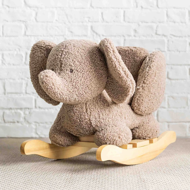 Elephant Rocker - Taupe