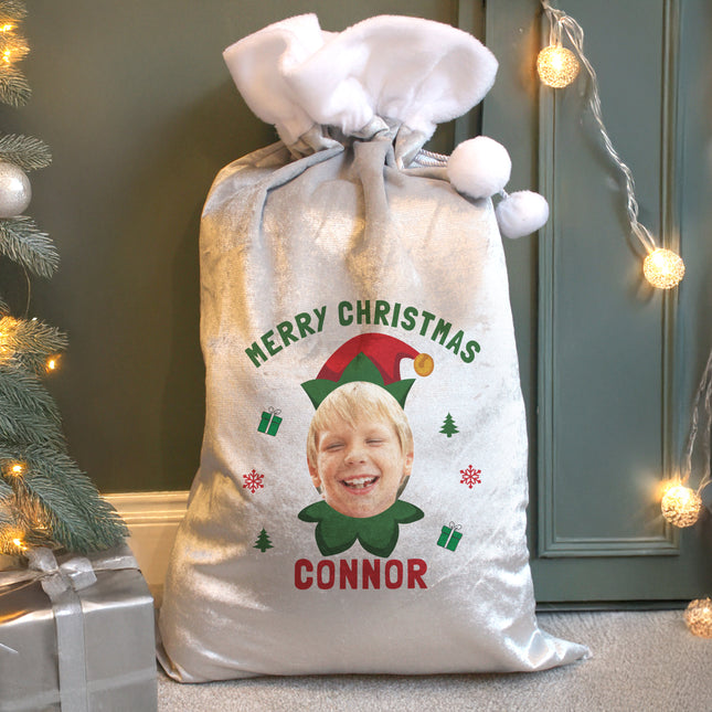 Elf Christmas Sack - Personalised